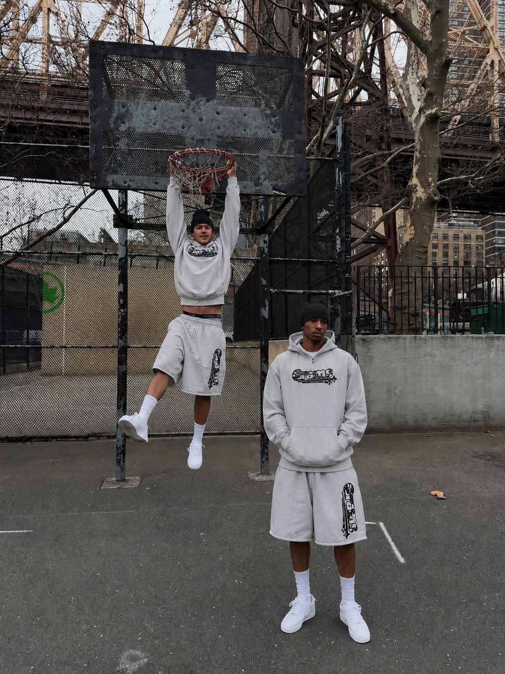 "GRAMS IN GREY CAMOU" SET