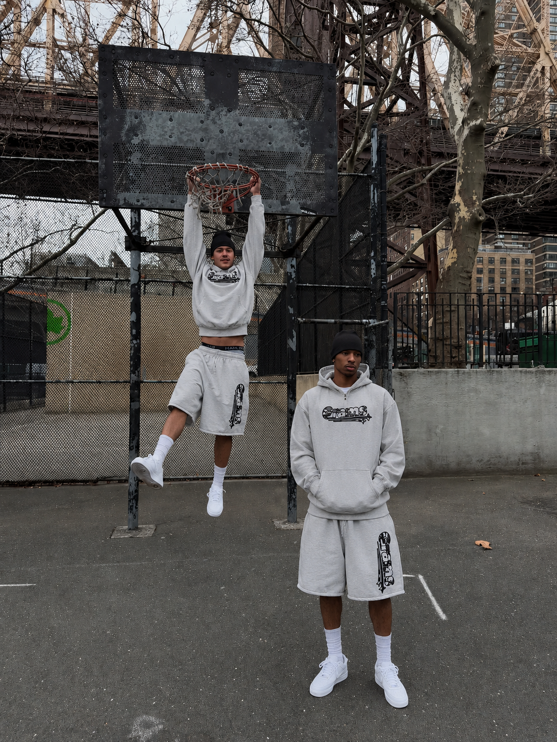 "GRAMS IN GREY CAMOU" SET