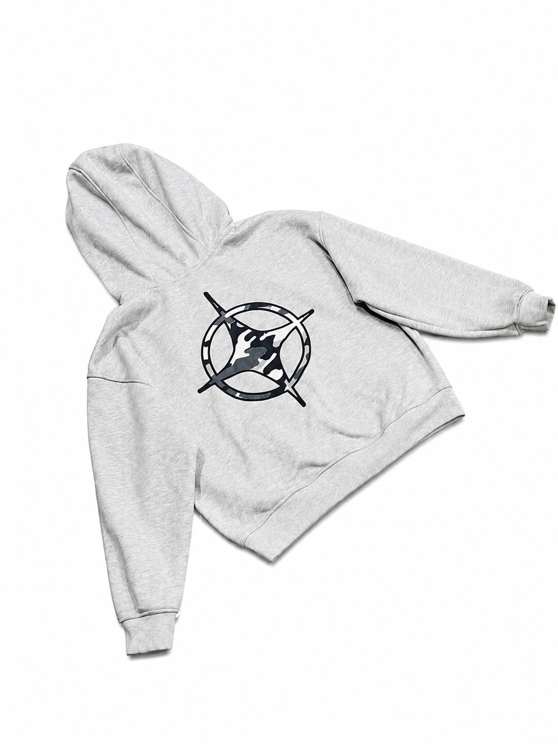 "GRAMS IN GREY CAMOU" (HOODIE)