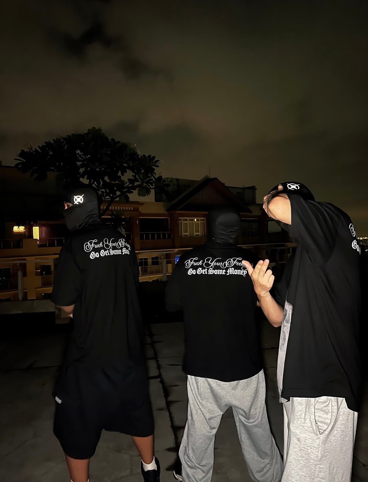 "GRAMS F*CK TEE" (GLOW IN THE DARK)