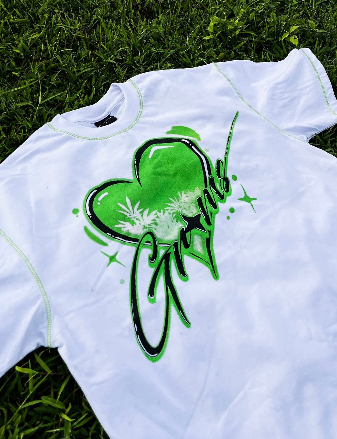 "POT HEART TEE"