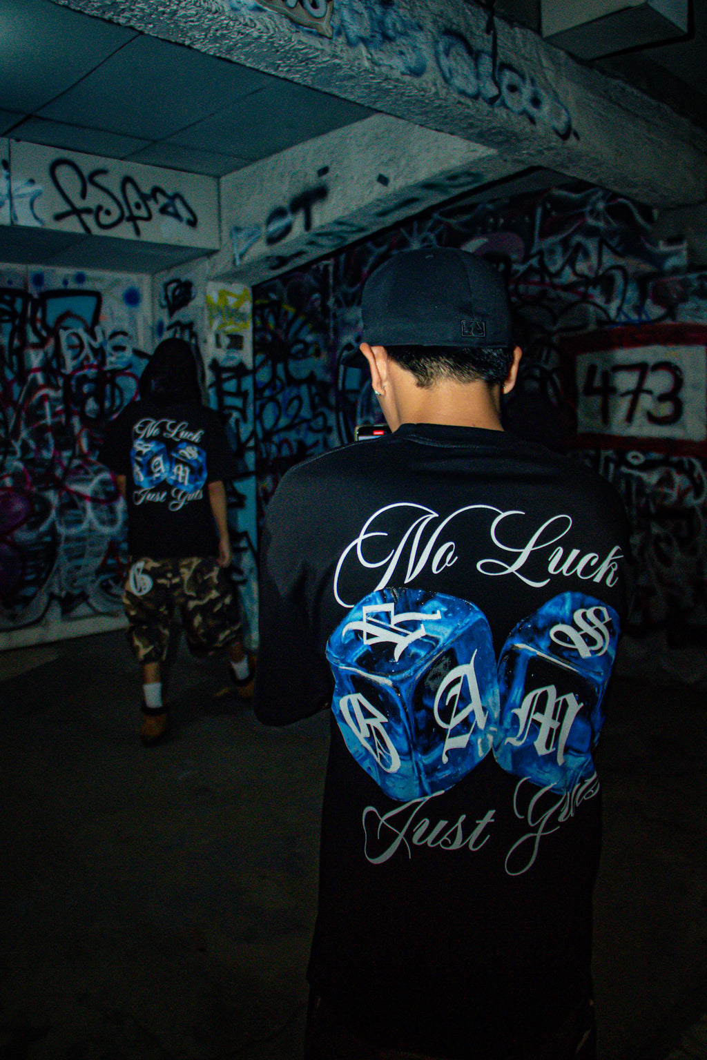 "GRAMS DICE TEE"