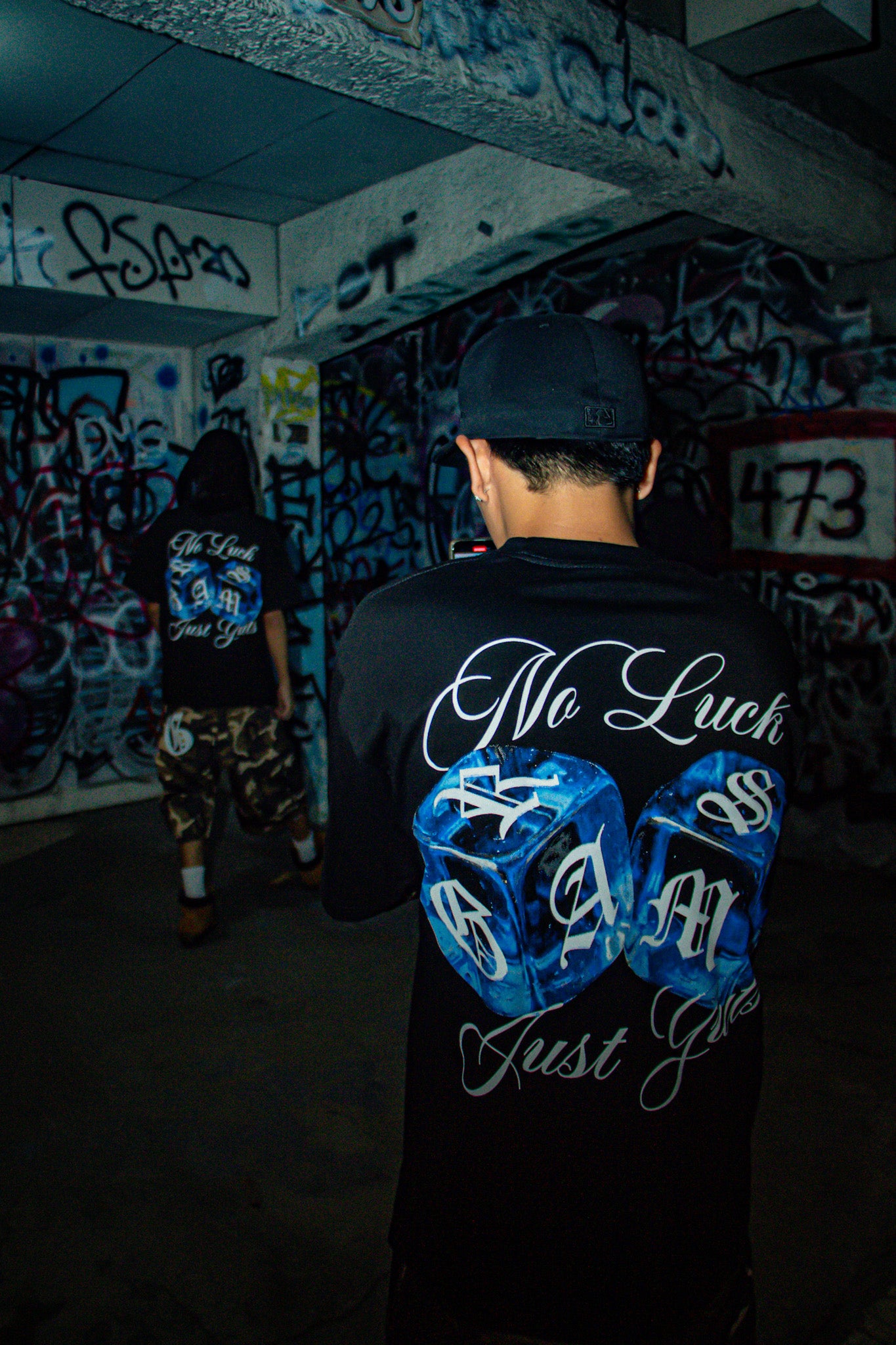 "GRAMS DICE TEE"