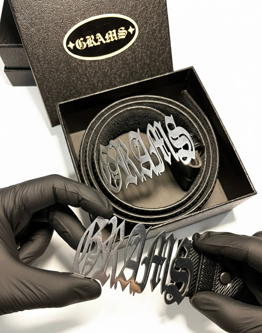 "GRAMS CHROME BELT"